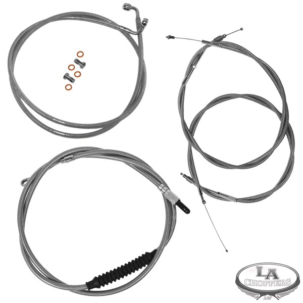 Cable Kit For 04-06 Sportster (Mini Apes)